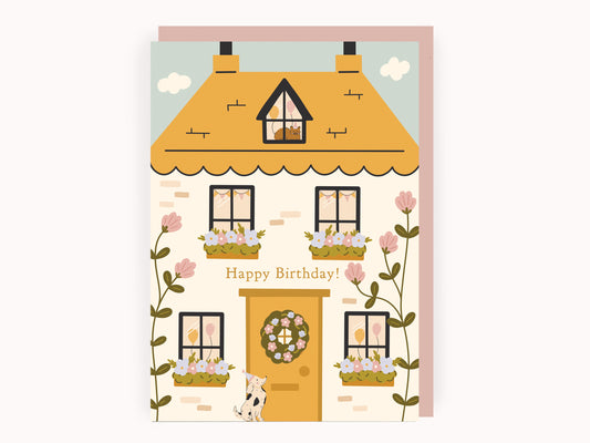 Birthday House Birthday Card