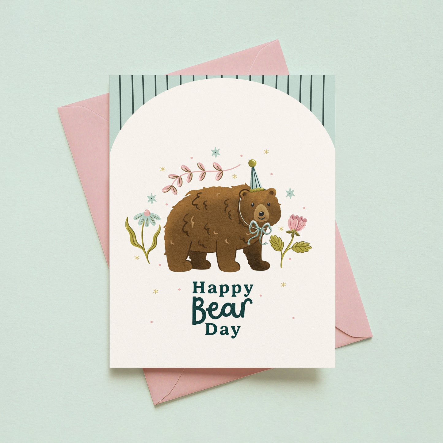 Happy Bear-Day Birthday Card