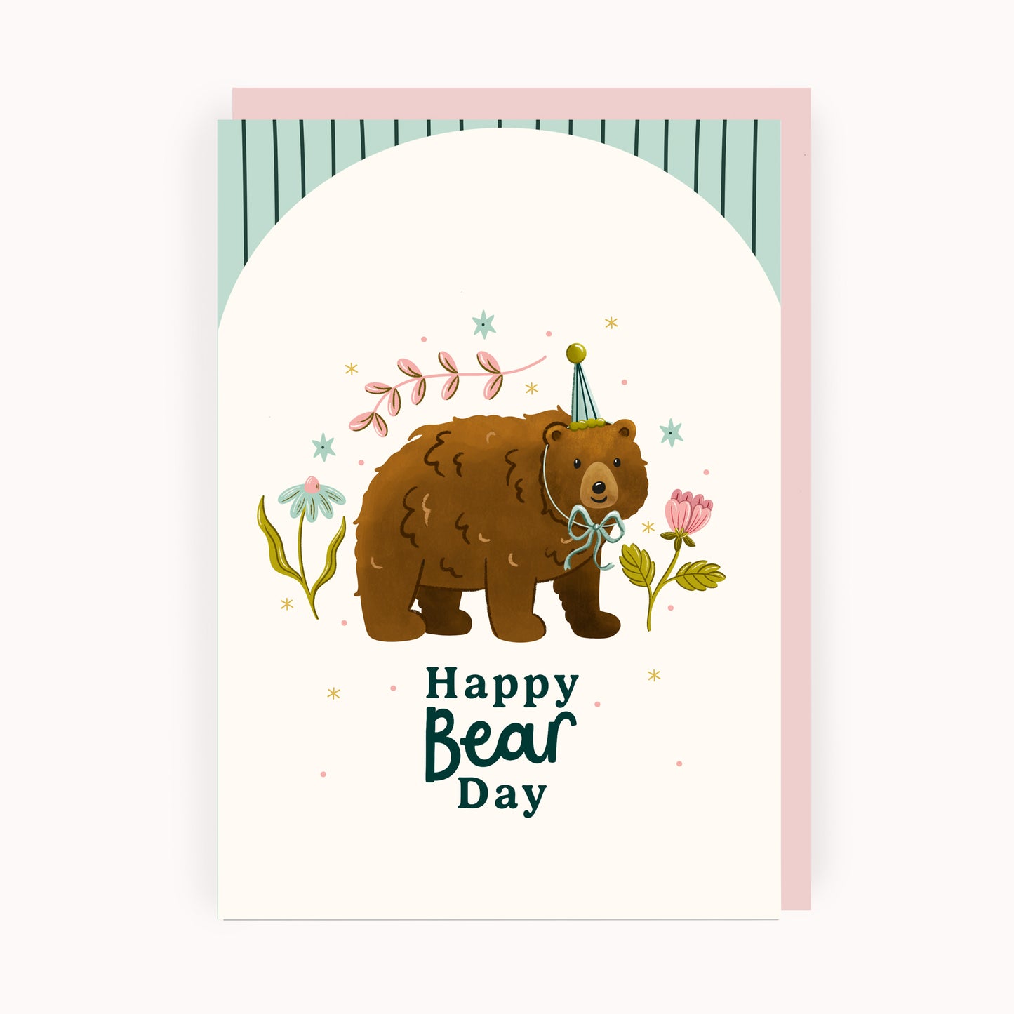 Happy Bear-Day Birthday Card