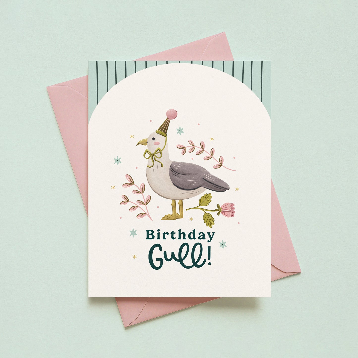 Birthday Gull Birthday Card