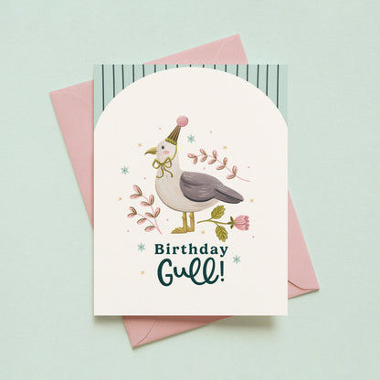 Birthday Gull Birthday Card