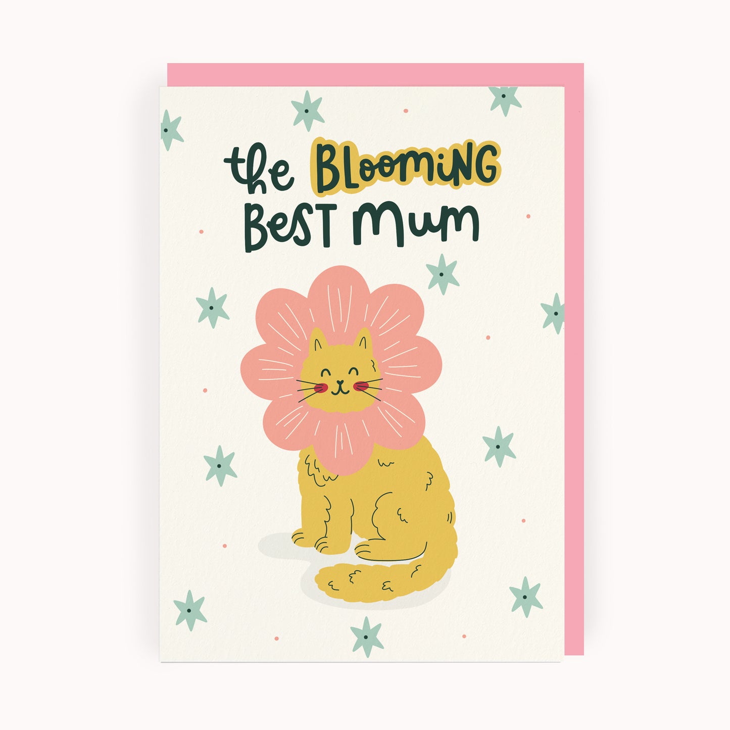 Blooming Best Mum Card (Cat)