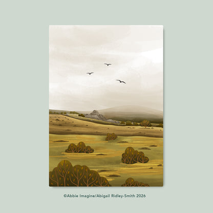 Dartmoor Illustrated Print