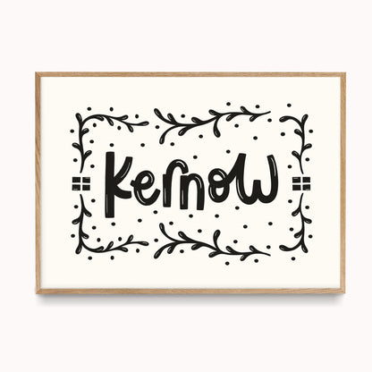 Kernow Art Print