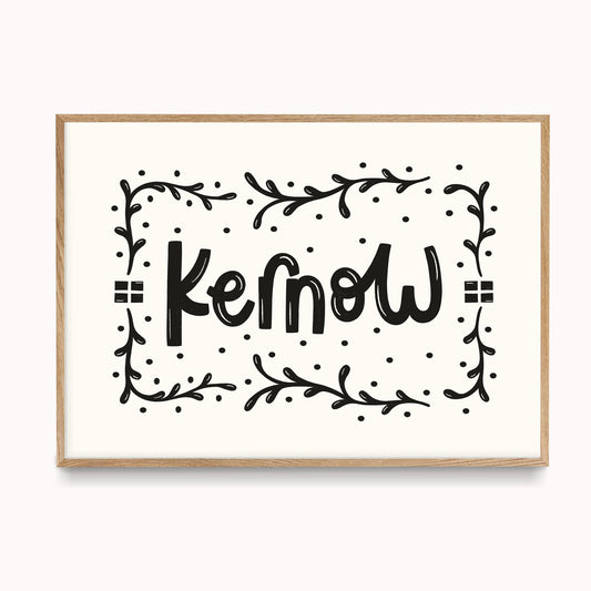 Kernow Art Print