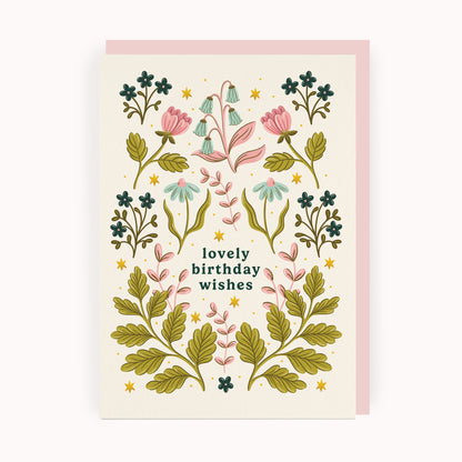 Lovely Birthday Wishes Card