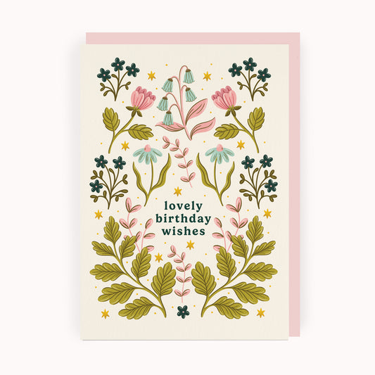 Lovely Birthday Wishes Card