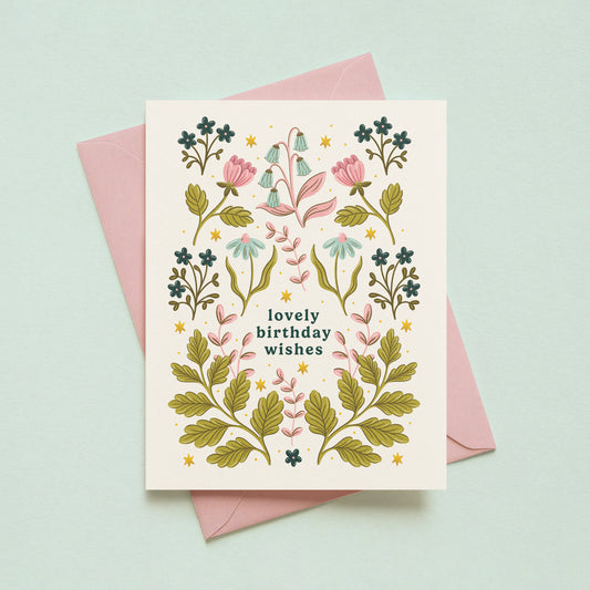 Lovely Birthday Wishes Card