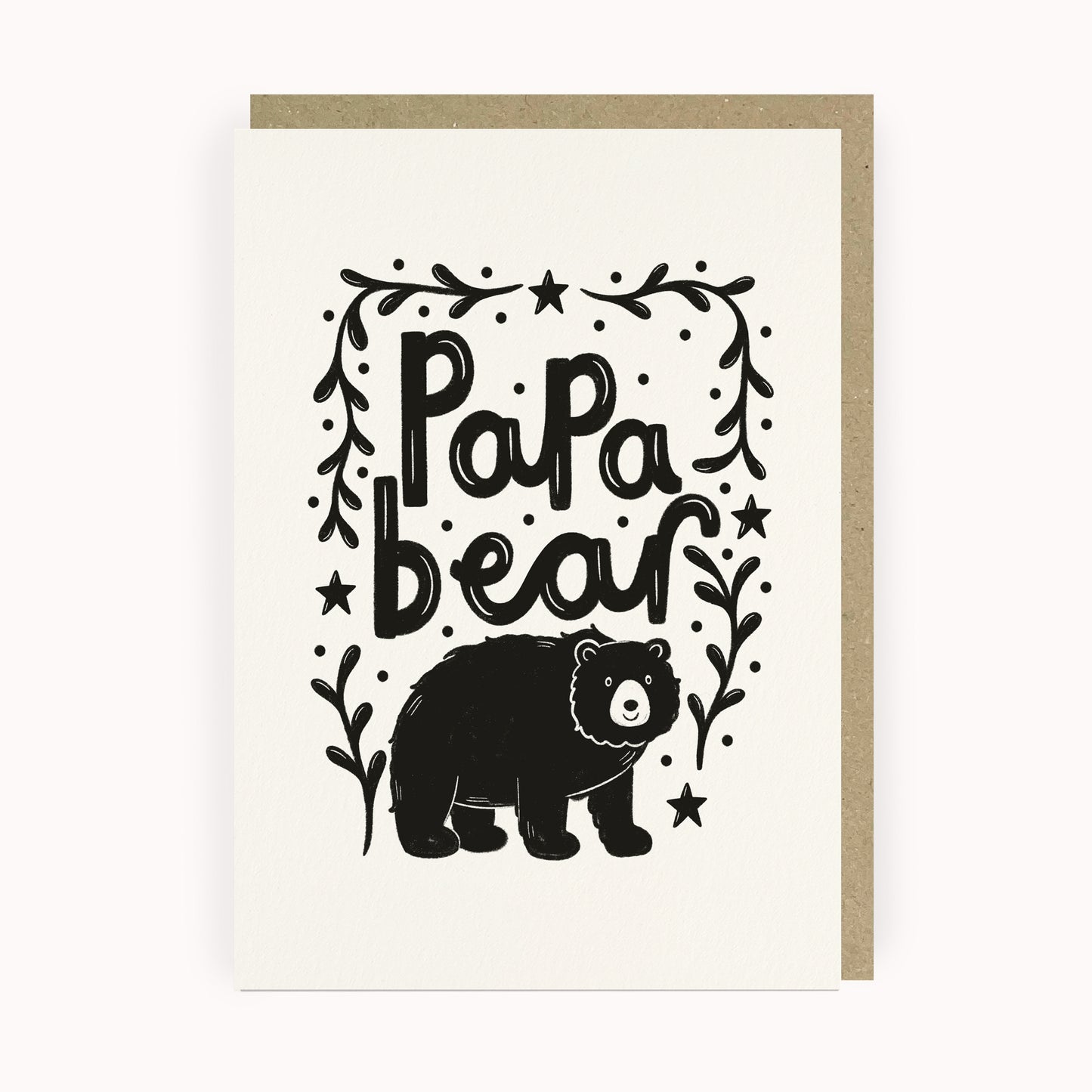 Papa Bear Father's Day Card
