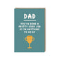 Pretty Good Job Father's Day Card