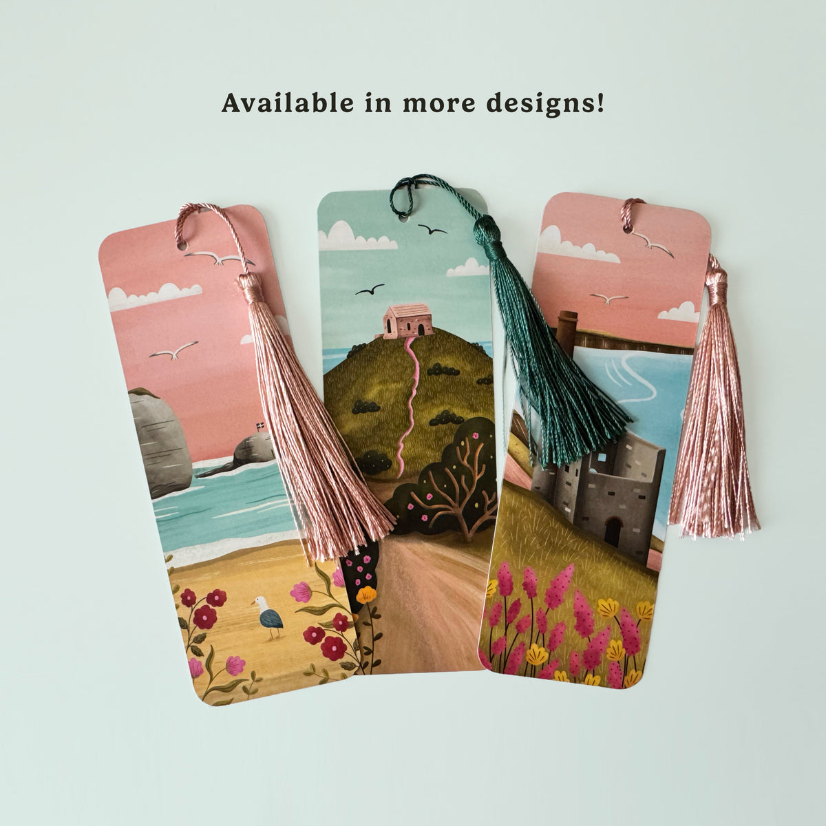 Cornwall Illustration Bookmark - Wheal Coates