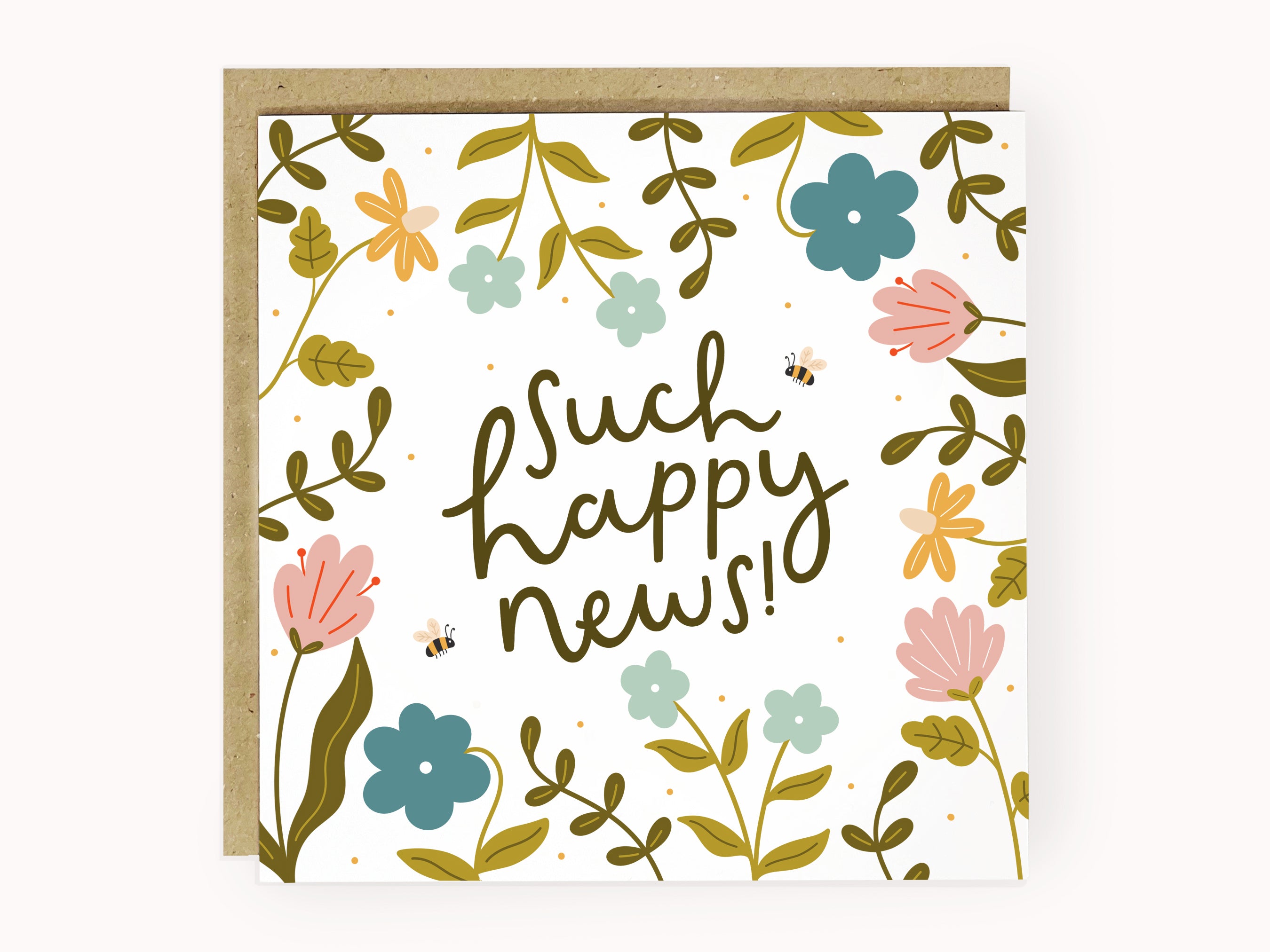 Imagine Card Such Happy News Congratulations Card | Abbie Imagine | Cornwall, UK ...