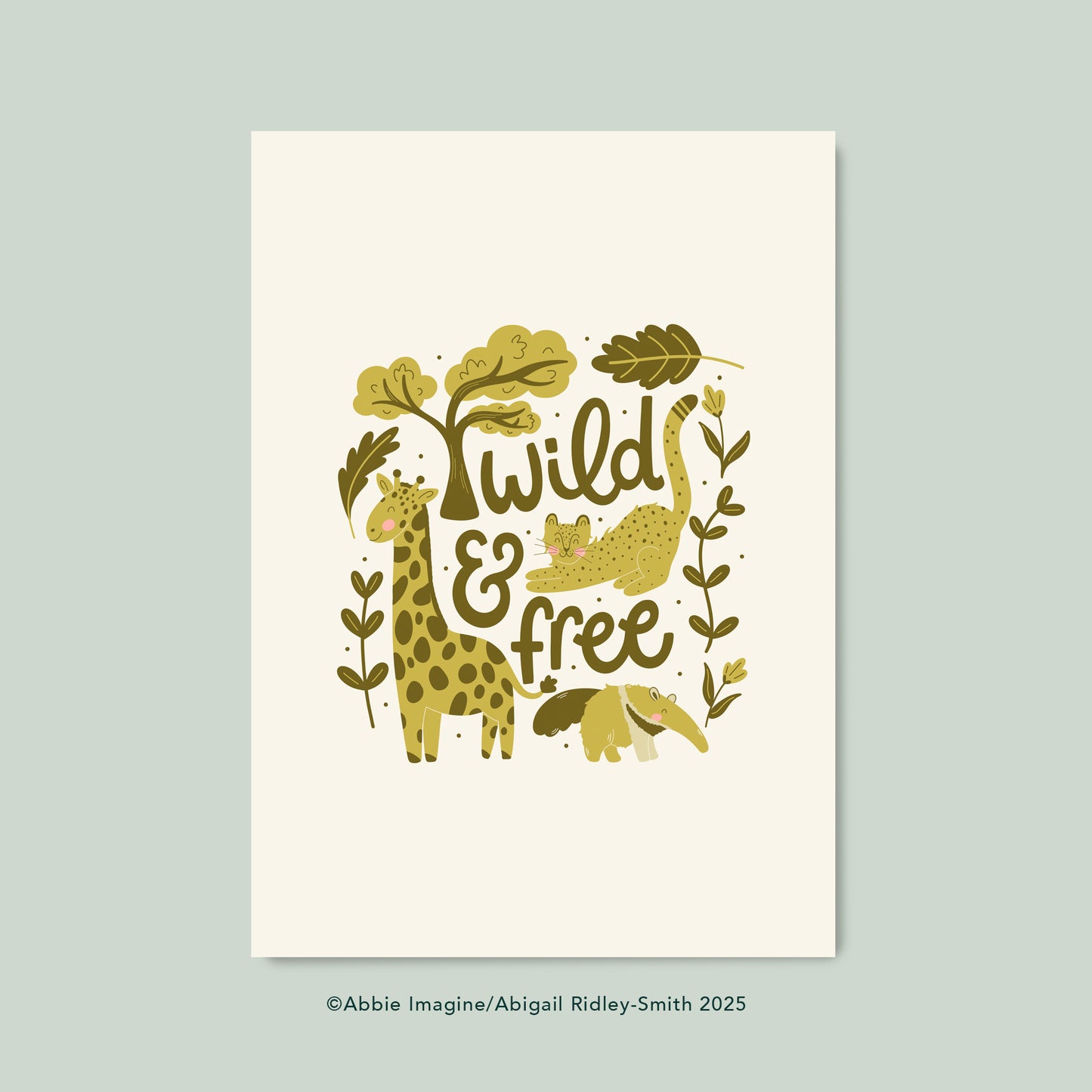 Wild and Free Print