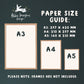 Paper sizes by Abbie Imagine