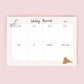 A4 Dogs Weekly Planner