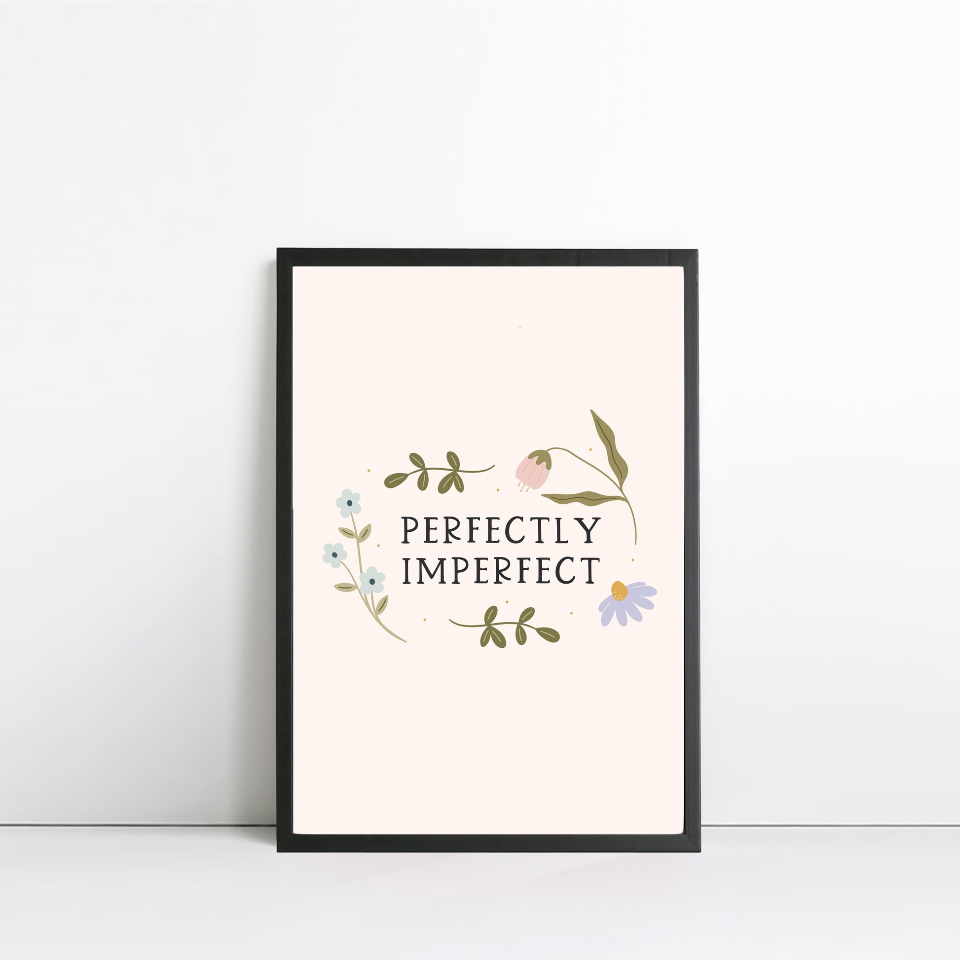 Perfectly Imperfect children's art print by Abbie Imagine