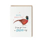 Pheasant day funny pun mother's day card by Abbie Imagine