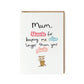 Plant killer funny mother's day card by Abbie Imagine