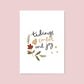 tidings of comfort and joy christmas print by abbie imagine